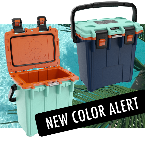 The Boldest and Coldest: New Bold Collection Pelican 20QT Elite Coolers