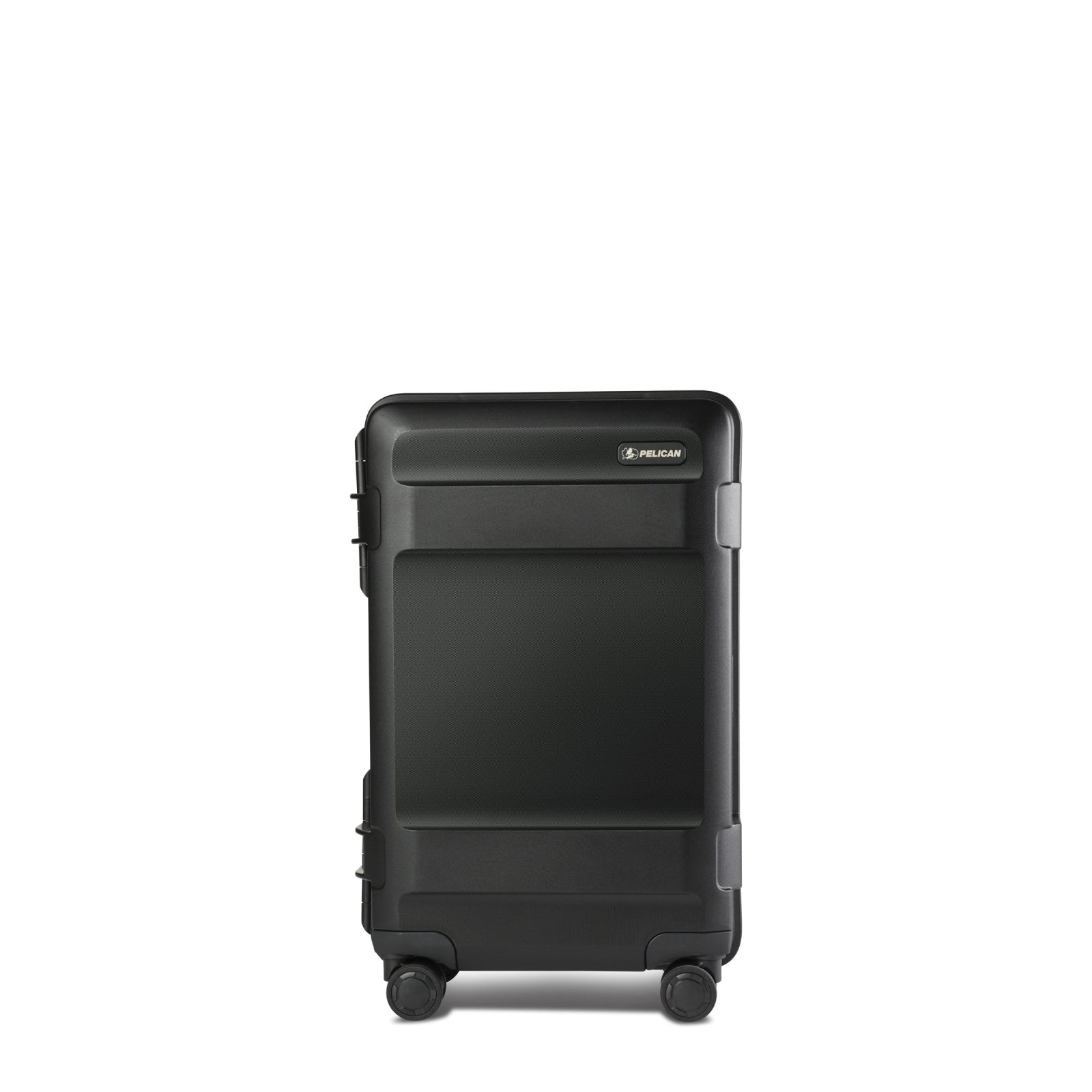 pelican luggage black from the front