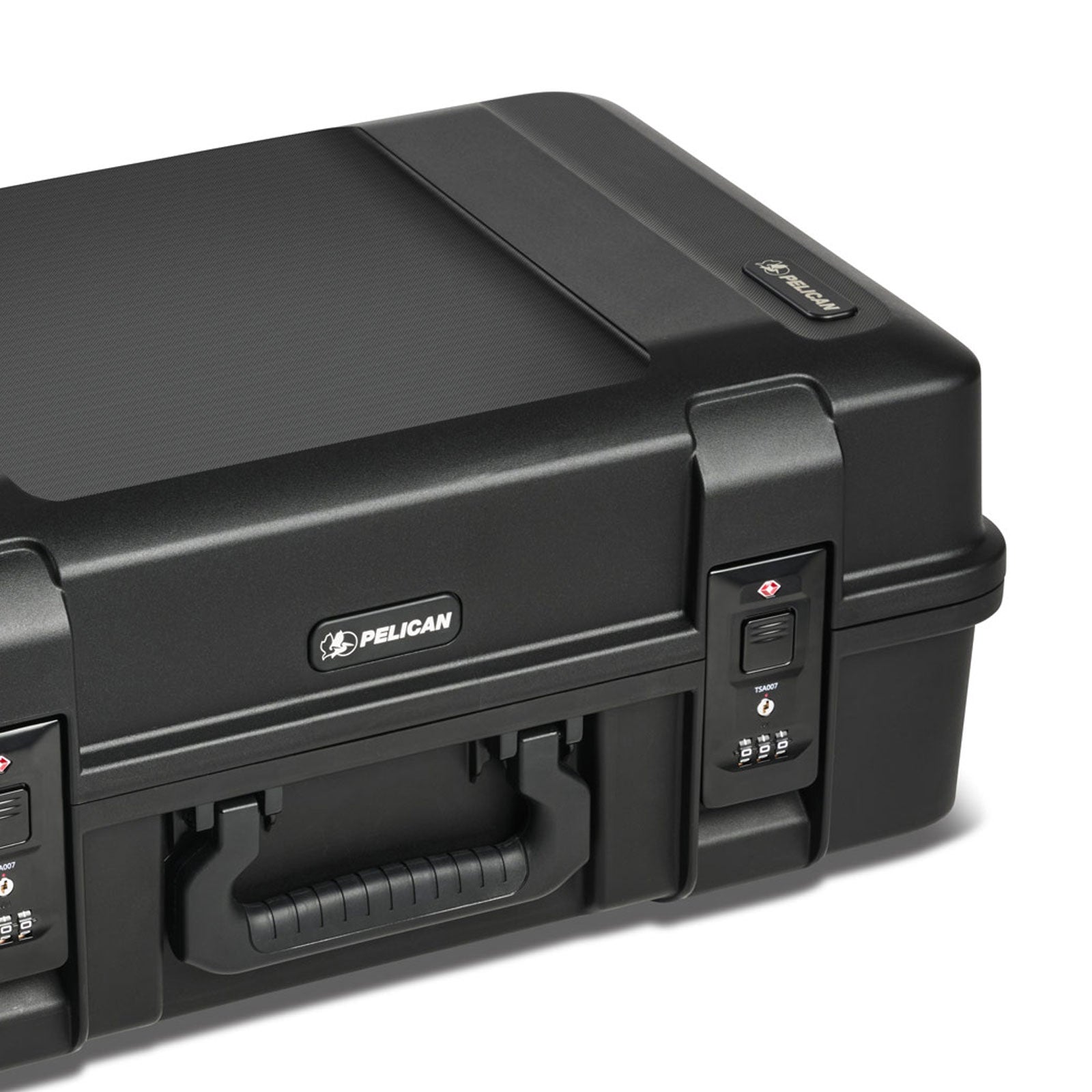 pelican luggage close up front