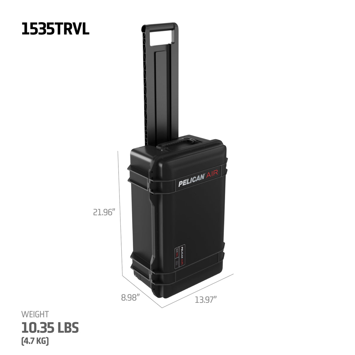 Air 1535 TRVL 22&quot; Hard Travel Case