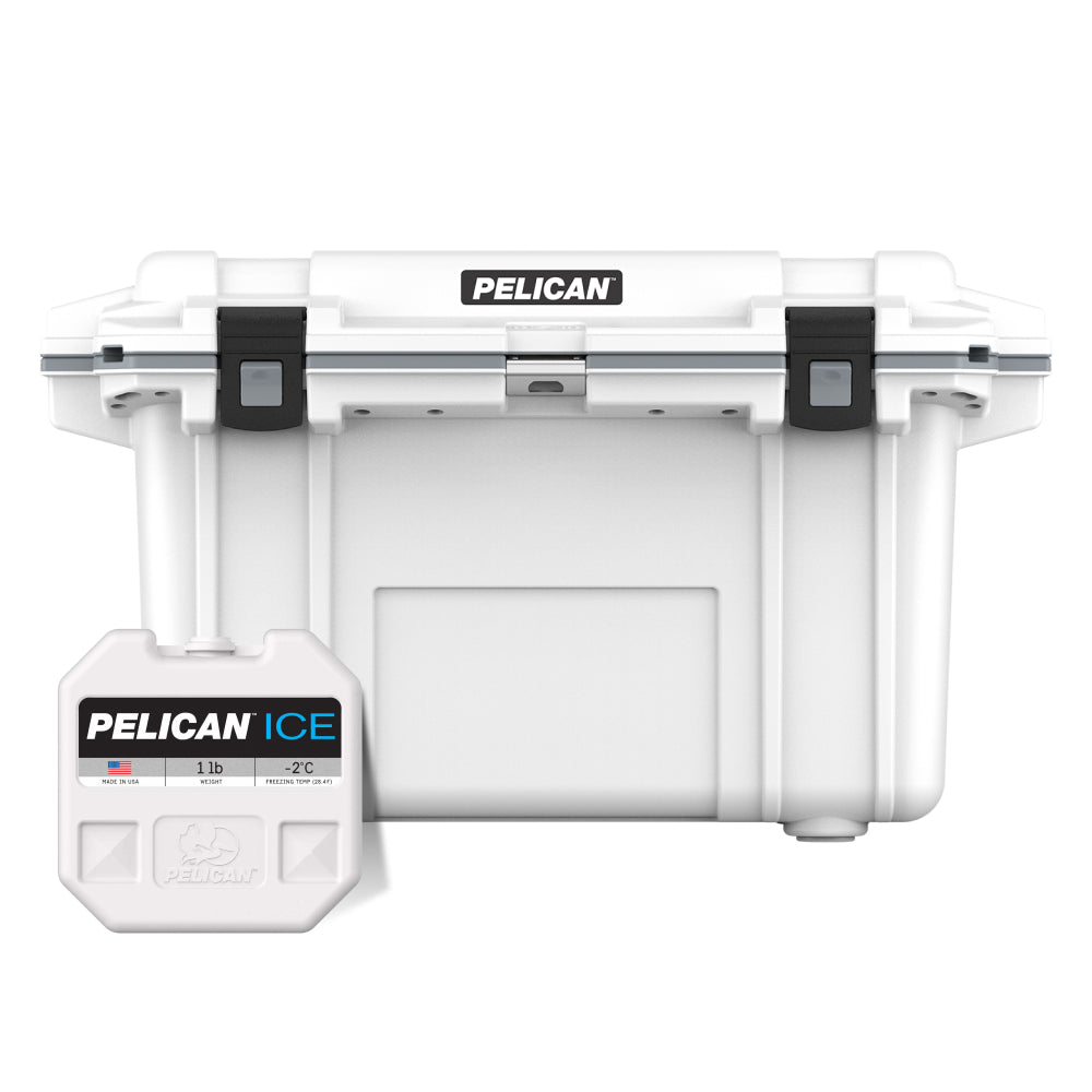 White / Grey / 1LB Pelican Ice Pack &amp; Cooler