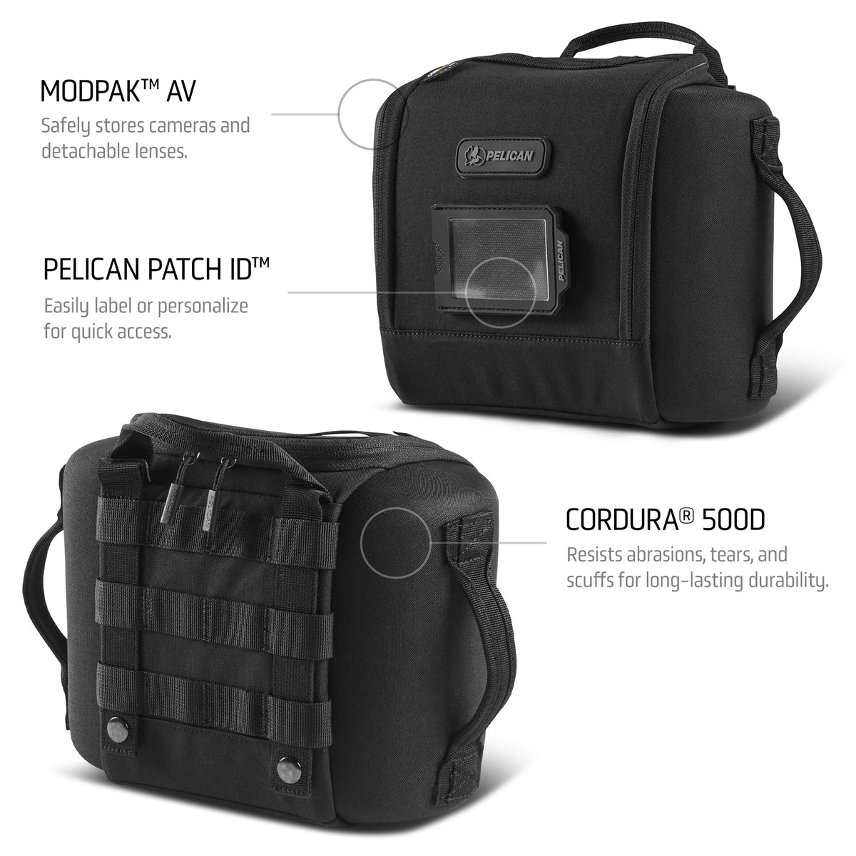 AVP-D Camera Lens Travel ModPak AV Double Pouch