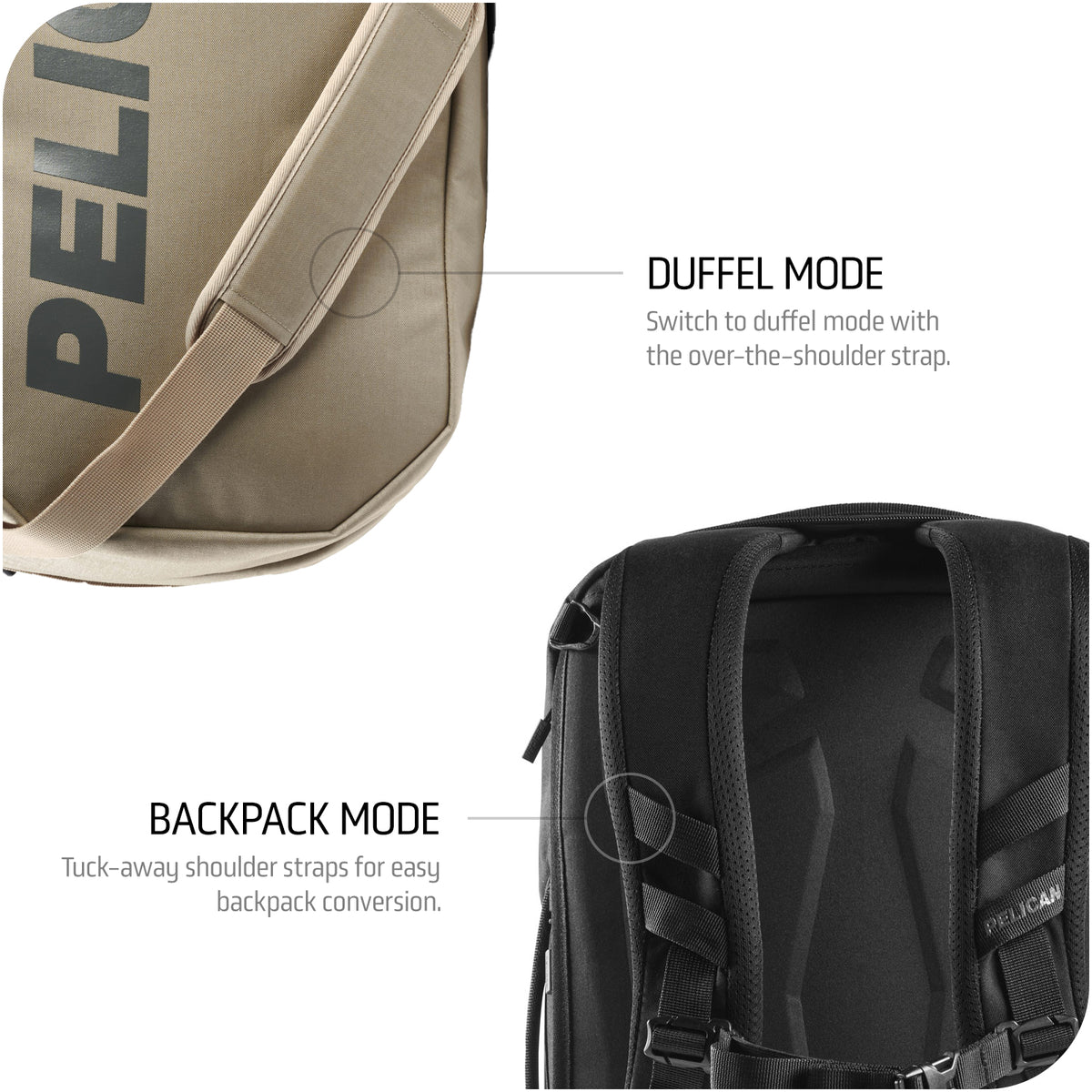 DX45 Aegis Duffel/Backpack Hybrid