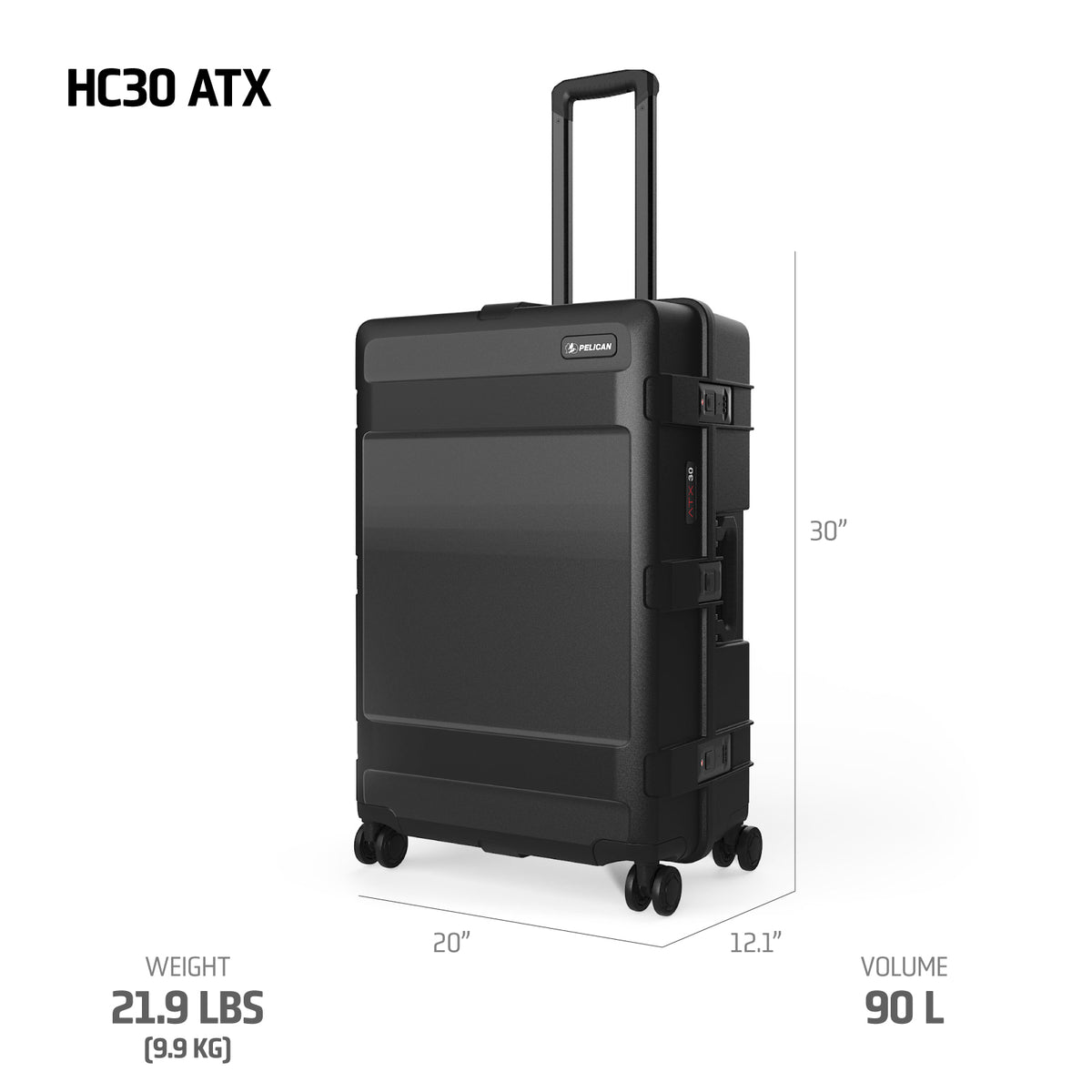 ATX 30&quot; - Check-In Large Hard Rolling Luggage