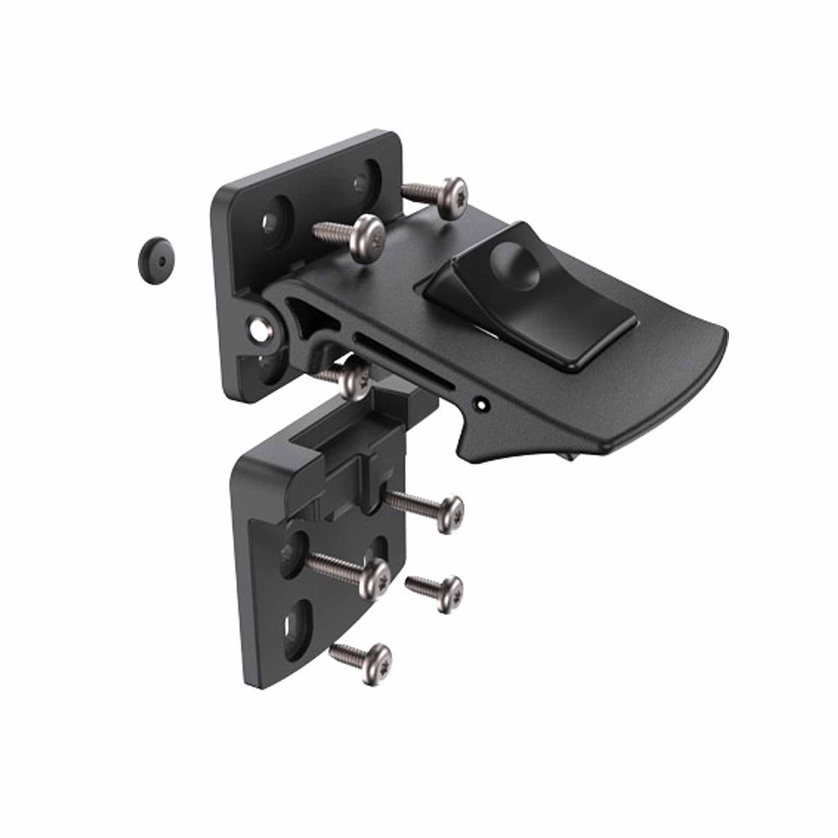 Replacement Roto Screw Latch with black button