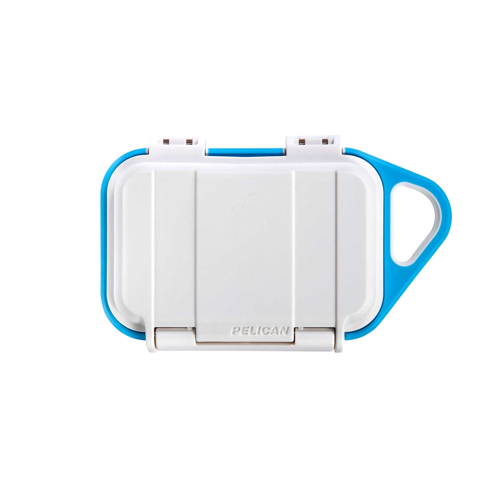 pelican g10 go ruck case white and blue