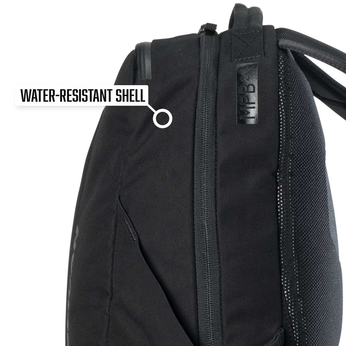 Pelican MPB20 Backpack is water-resistant