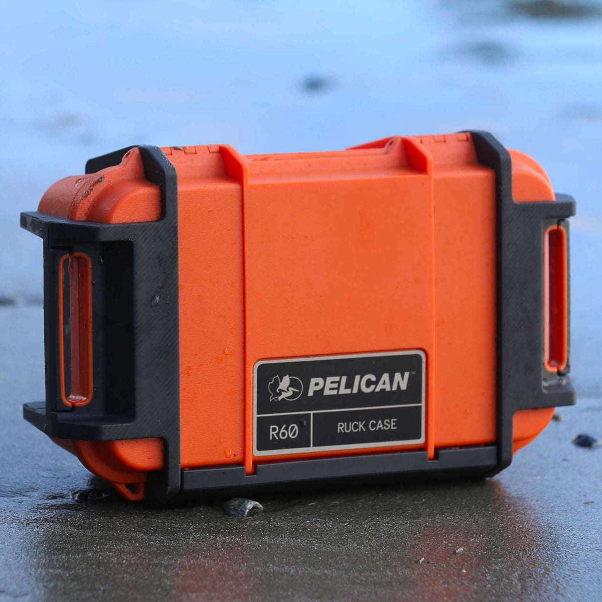 Pelican R60 waterproof ruck case beach