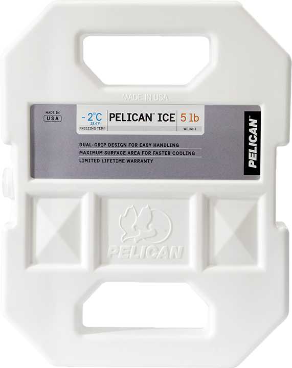 Pelican 5lb Reusable Ice Accessory - PelicanCoolers.com