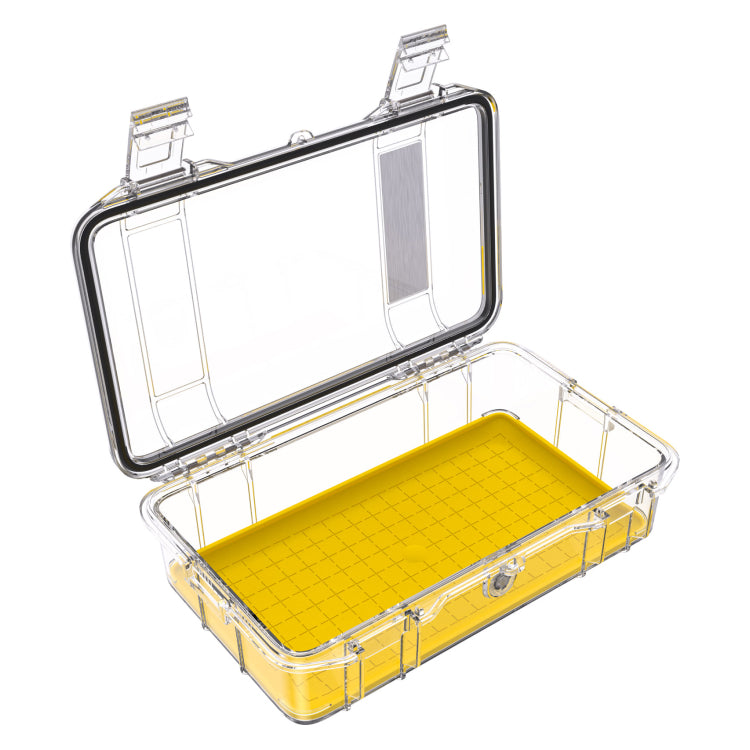 Pelican M60 Yellow Clear Case Opened